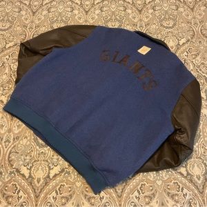 Vintage NFL Reebok Gridiron Classic NY Giants Football Varsity Jacket Mens Sz L